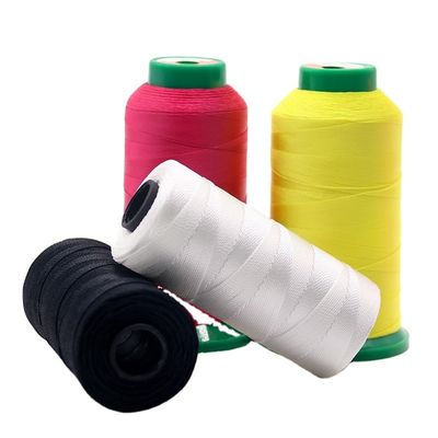 210D/12PLY 210D/18PLY 100% polyester visnetdraad voor het naaien van leer en kleding