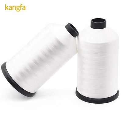 UV-bescherming met goedkope 210D/3 witte polyester naaigarn voor schoenen en sofa's
