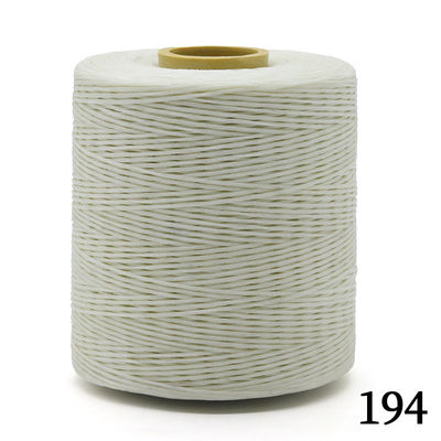300D/16 Duurzame polyesterwas gebonden gevlochten draad voor lederen naaigraad 1,2 mm