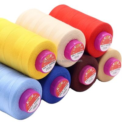 40/2 Spun Polyester Naad 5000y Goedkope 7 dagen Voorbeeld Bestel Levertyd OEM/ODM