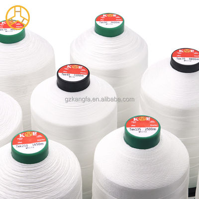 Raw Pattern 210d/3 Wit lederen naalddraad in 240 kleuren voor zaknaaldmachine