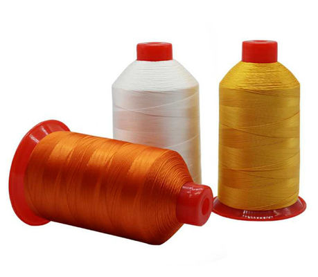Zwarte 250 g hoogsterkte nylon draad Nylon N66 gebonden naaigraad voor het weven in kleur