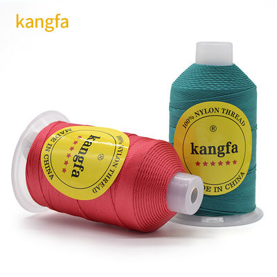 Flexible 210D/3 Nylon Bonded Sewing Thread voor banken Schoenen en leer 100% Nylon 66