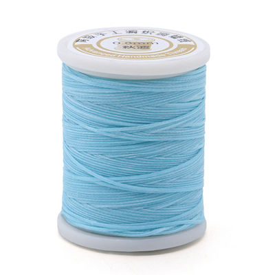 Waterdicht Zwart 0,8 mm 1 mm 100% polyester Plat gewassen gevlochten draad voor lederwaren