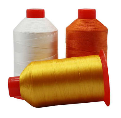 Zwarte 250 g hoogsterkte nylon draad Nylon N66 gebonden naaigraad voor het weven in kleur