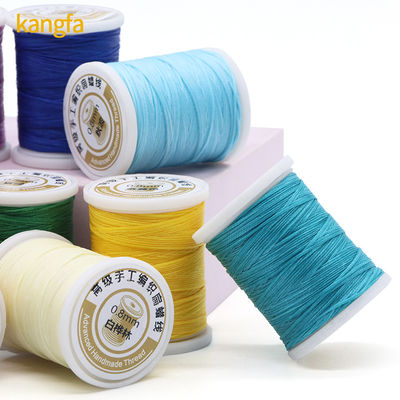 Polyester/Waxed Kangfa 150d Naad 0,8 mm 50 meter Op maat voor handnaad