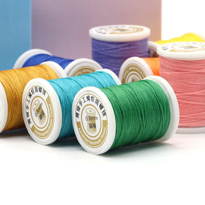 Polyester/Waxed Kangfa 150d Naad 0,8 mm 50 meter Op maat voor handnaad