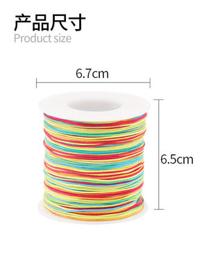 Rainbow Jade Nylon draad voor leerproducten