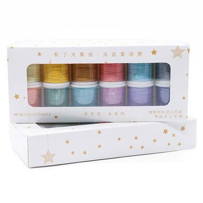 High Tenacity Leather Sewing Waxed Thread Set van 12 0,8 mm Wax Thread voor DIY Leather Craft
