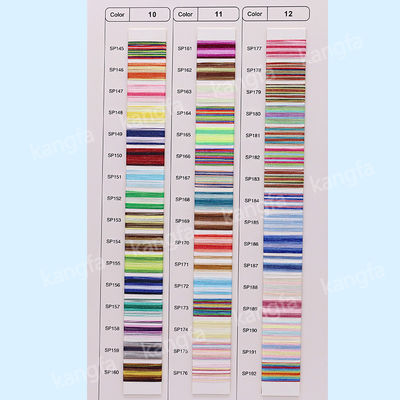 100% polyester snelle borduurdraad voor geautomatiseerde borduurmachines
