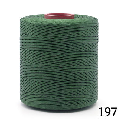 Voorraad 300D/16 Vlak Waxdraad voor het naaien van leer Polyester Wax Bonded Braided Thread