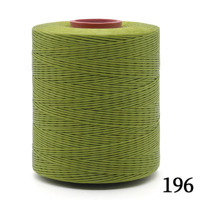 Voorraad 300D/16 Vlak Waxdraad voor het naaien van leer Polyester Wax Bonded Braided Thread