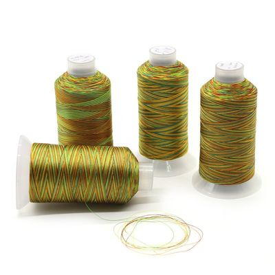 T45 Op maat gemaakt Multicolor 150D/3 250g High Tenacity Polyester Bonded Thread UV Protect