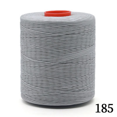 Voorraad 300D/16 Vlak Waxdraad voor het naaien van leer Polyester Wax Bonded Braided Thread