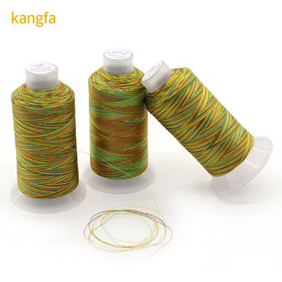 T45 Op maat gemaakt Multicolor 150D/3 250g High Tenacity Polyester Bonded Thread UV Protect