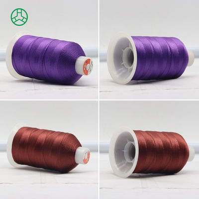Zwarte 250 g hoogsterkte nylon draad Nylon N66 gebonden naaigraad voor het weven in kleur