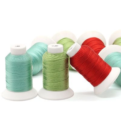 3voudige garens 100% polyester naaigarn TEX90 voor leerhaken