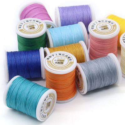 Handtas Lederen Naai Waxed draad-praktische lange naai draad voor leer ambacht DIY 0.8mm was draad