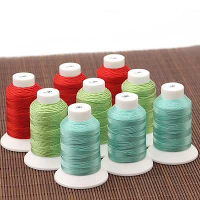 3voudige garens 100% polyester naaigarn TEX90 voor leerhaken