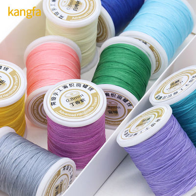 Handnaaien 0,8 mm Vlak gewassen draad gemaakt van 100% polyester voor leerprojecten