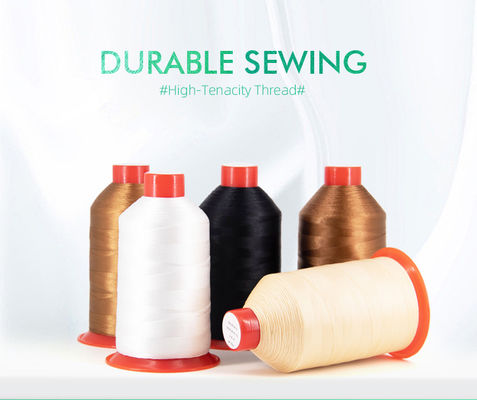 Gebonden polyesterdraad met hoge sterktegraad Tex 45 Tex 70 Tex 90 Gebonden nylon Pro-draad v69