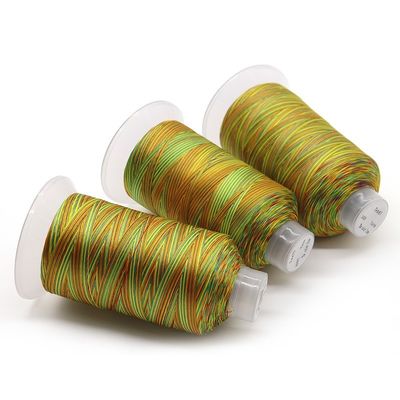 Hoogsterkte 250 g polyester gebonden draad 150D/3 Tex45 in veelkleurig voor aangepast