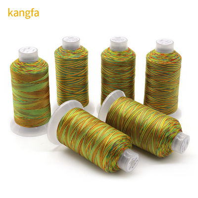 Hoogsterkte 250 g polyester gebonden draad 150D/3 Tex45 in veelkleurig voor aangepast