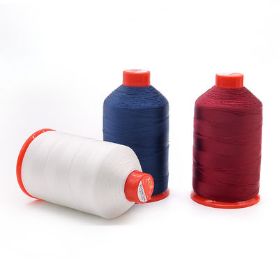 3000m Wit polyester/nylon kegel Nylbond Tkt-40 Sterk gebonden draad voor bekleding
