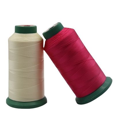 Sterkte 10% polyester naaimachine draad voor leer bekleding in gekleurd patroon
