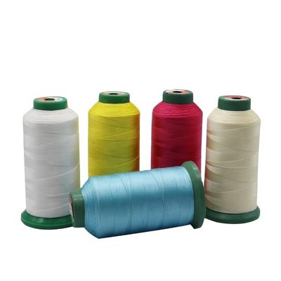 Sterkte 10% polyester naaimachine draad voor leer bekleding in gekleurd patroon