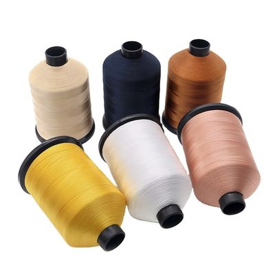 High Tenacity 6000m Cone Cream Nylbond Tkt-40 Strong Bonded Thread voor de tapijthandel