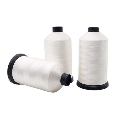 Kegelmateriaal Plastic 210d/3 Witte polyester naaigraad voor quiltmachine