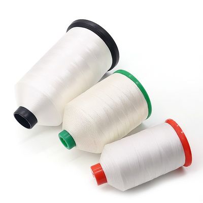 Kegelmateriaal Plastic 210d/3 Witte polyester naaigraad voor quiltmachine