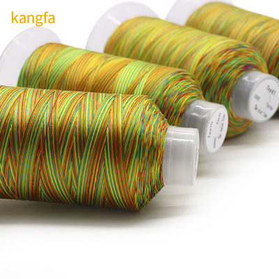 Waterdicht Boho aangepast hoogsterkte regenboog draad kegels kleurrijke nylon gebonden draad