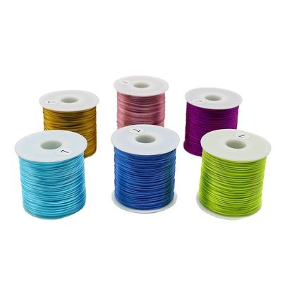 0.8/1.0/1.5/2mm Nylon koord draad voor gevlochten armbanden en Chinese knoop macrame