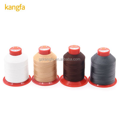 Gebreide high tenacity nylon 210d/3 nylon gebonden draad 66 gebonden naaigraad 115g/kegel