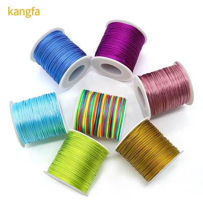 0.8/1.0/1.5/2mm Nylon koord draad voor gevlochten armbanden en Chinese knoop macrame