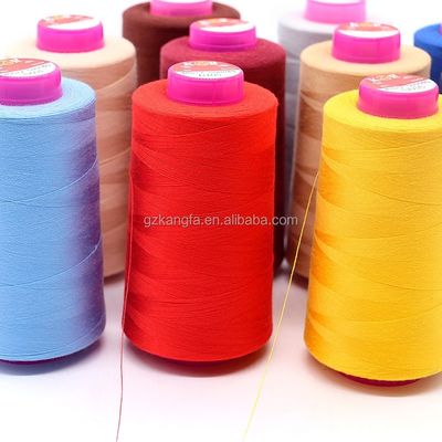 Sofa sets Patroon geverfd 5000yds gesponnen polyester naaigraad voor machine naaien 40/2
