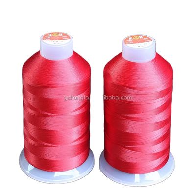 Plastic cone 100% continu filament polyester draad TEX70 voor haakwerk Gratis monster