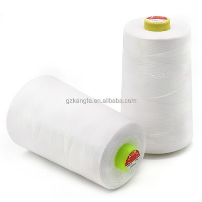 Witte 40/2 polyester naalddraad ideaal voor het maken van quiltmachines en beddengoed