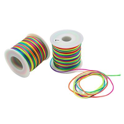 1.5 mm gewassen katoenen draad voor ambachtelijk gebruik Armband Halsketting Perlen Juwelen maken