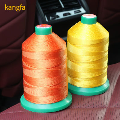 Multicolor Patroon Geverfd 500 g Hoge sterkte Naai lange garens Tex90 280D/3 Nylon Bond draad