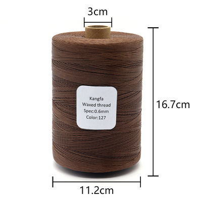 Leder naaien gewassen draad Praktisch 0,8 mm gesponnen garenstijl voor sofa crafting projecten