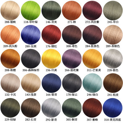 30 g Een rol rond wasdraad DIY handgemaakt 0,65 mm lederen naaipolyesterdraad