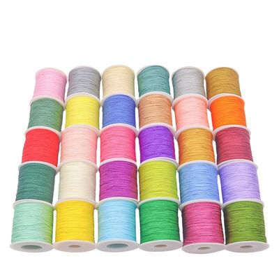 OEM/ODM Geaccepteerd nr. 72 50g 0,8mm Jade Nylon draad voor DIY Juwelen maken Geweven Armband