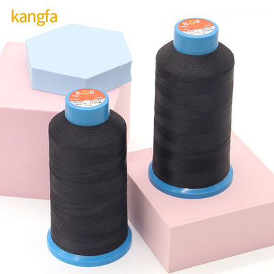1.0mm Spund Garn High Tenacity Continuous Filament Leather Sewing Polyester Bonded Sewing Thread Boho