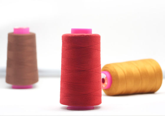 Low MOQ 40/2 Spun 100% polyester naaigarn voor naaimachines