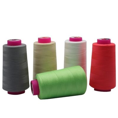 Low MOQ 40/2 Spun 100% polyester naaigarn voor naaimachines