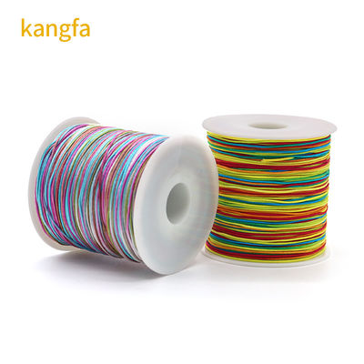 Purperen nylon suede handwerk draad koord voor het maken van singal of regenboog kleur kraal handwerk
