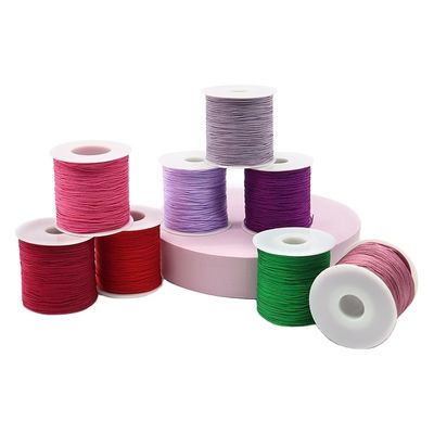 Purperen nylon suede handwerk draad koord voor het maken van singal of regenboog kleur kraal handwerk